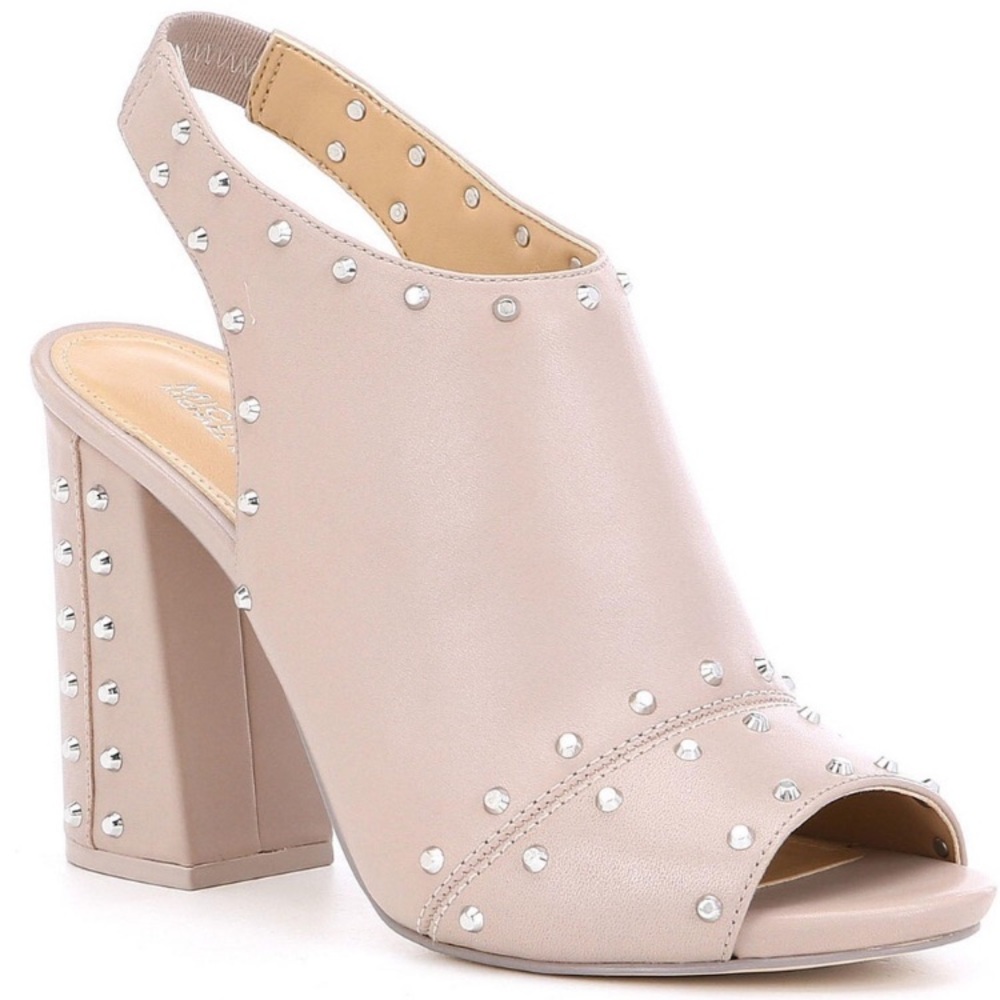 Michael kors Astor slingback block stud heel